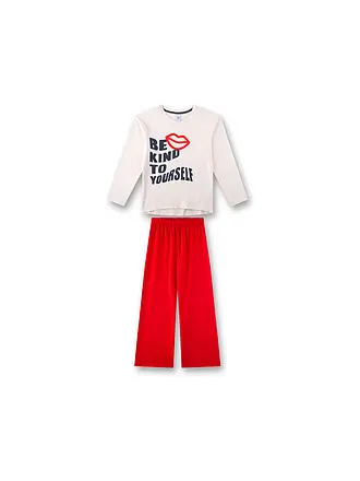 SANETTA | Mädchen Pyjama 2-teilig Langarmshirt und Hose | 